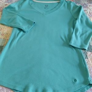 Isaac Mizrahi Prima Cotton Tee XS